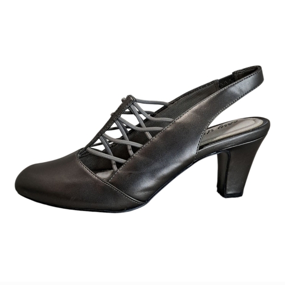 Women's Easy Street Berry Slingback Heels Size 8.5M - Picture 5 of 16